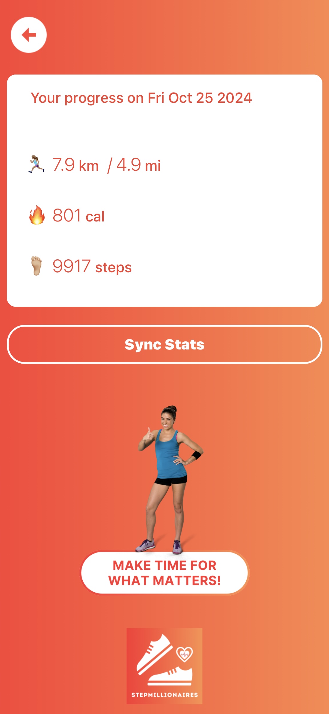 StepMillionaires app screenshot 5